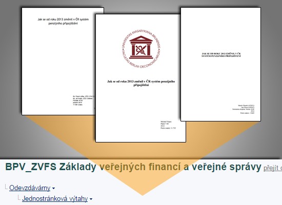 Základy veřejných financí a veřejné správy doc Mgr Jiří Špalek, PhD doc Ing Robert Jahoda, PhD Ing David Špaček, PhD http://elportalcz/katalog/esf/bpv_zvfs E-learning je v předmětu využíván mnoha