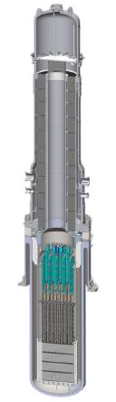 Pokročilé projekty malých a středných reaktorů 41 6.2.4 mpower Reaktor mpower je produktem firmy Babcock & Wilcox, která po dobu své existence postavila 8 reaktorů 8 různých výkonů.