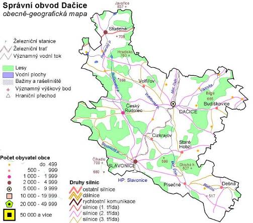 4.8 Geografická mapa správního obvodu