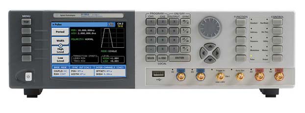 Příklad AWG Agilent 81180B Technologie ~ 2013 2GHz IQ modulation BW, nebo přímo RF 1.5 GHz 10 MSa/s 4.