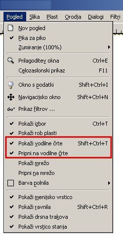 7.2. Rotacija plasti ali izbora Pri optičnem čitanju slik, včasih postavimo sliko malce postrani.