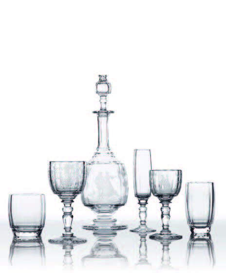 maria theresia Barokní skvost The Baroque Masterpiece 13 10630/I karafa / decanter C: 1000 ml / 1 qt. H: 31 cm / 12.2 inch 10621 goblet C: 290 ml / 9.7 oz H: 17,5 cm / 6.