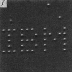 pomocí mikroskopu STM ve velmi vysokém vakuu za teploty blízké absolutní nule (4 K). Pohyb atomů xenonu byl moţný díky přitaţlivým interakcím působícím mezi hrotem sondy mikroskopu a těmito atomy.