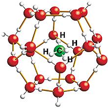 Hydráty/bezvodé látky Struktura krystalu 4-hydroxybenzoové kyseliny;
