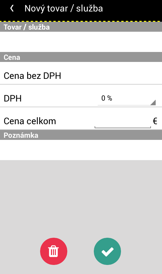 Strana 56 / 64 Obrázok 40: Pridanie nového tovaru/služby 2.10.