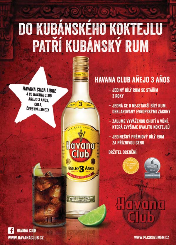 1003194 Havana Club 3letý rum 40% 1x1l 1012209 Havana Club Especial 40% 324,90 393,13 Kč s DPH 419,90 508,08 Kč s DPH 1005161