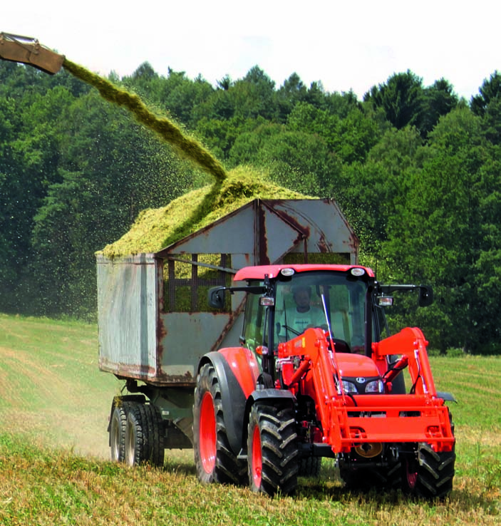 Kubota M9960 rychlosti jízdy při jmenovitých otáčkách motoru a zadních pneumatikách 480/70 R34, převodovka 36/36 Kubota M9960 otáčková charakteristika motoru dí, druhou reakční síla a tím i typ