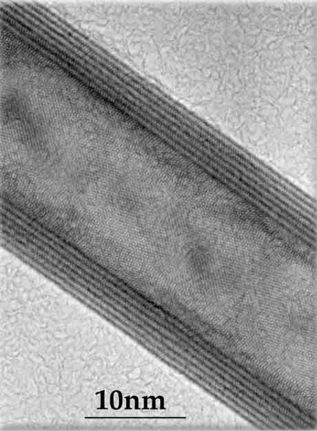 Transmisní (prozařovací) elektronový mikroskop Transmission electron microscope (TEM) Vlnová délka elektronů závisí na urychlovacím napětí mikroskopu.