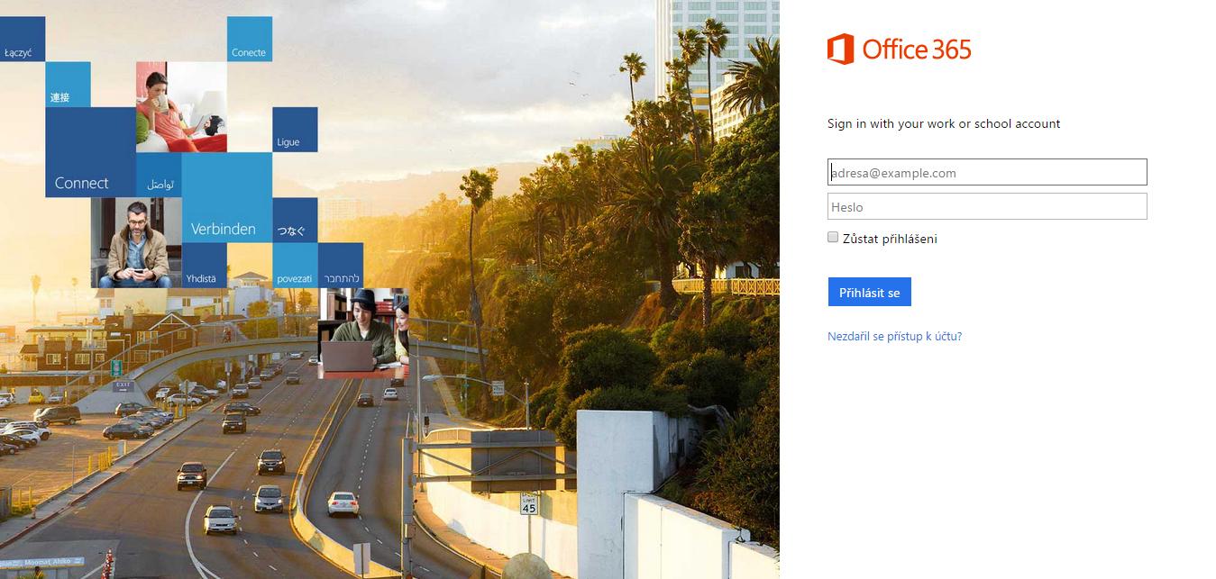 Přihlášení - Microsoft Office 365 2.