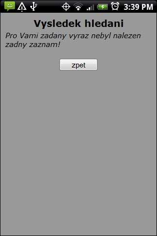 Hledání podle stanice Pokud si uživatel vybere možnost hledat podle stanice, je mu po aktivaci textového pole nabídnuto v podobě našeptávače několik nejbližších stanic podle jeho aktuální pozice