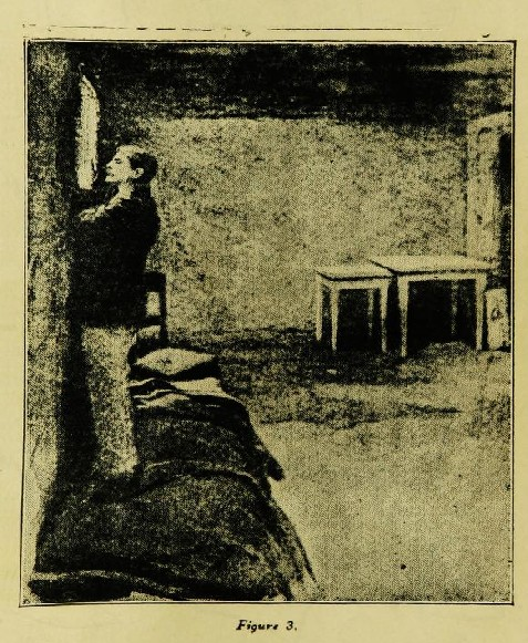 Obrázek č. 2 (Binet a Simon, 1911, s. 87) 4. Řekne své příjmení. 5. Zopakuje větu o šesti slabikách. Šest let: 1. Rozliší ráno a večer. 2. Definuje slova jejich pouţitím.