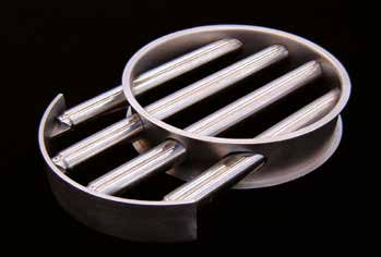 Tyčové magnety Typové Max. Br Maximální Max. magnetická označení teplota magnetického magnetická indukce ( C) materiálu indukce na extraktoru (Gauss) na tyči (Automat.
