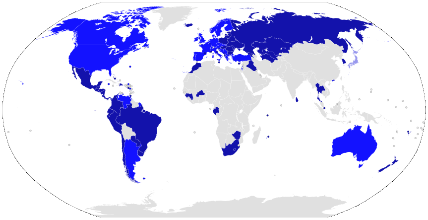 Mezinárodní smlouvy ÚNOSY - Úmluva o občanskoprávních aspektech mezinárodních únosů dětí states that signed and ratified the convention states that