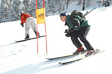 Lyžování Lyžování je zimní sport spočívající v pohybu člověka vlastní silou po sněhu pomocí lyží, páru dlouhých úzkých desek (původně dřevěných), připojených k botám pomocí lyžařského vázání.