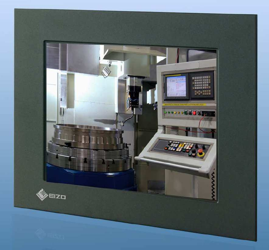 EIZO průmyslové LCD displeje řady Duravision - značka známá vysokou kvalitou produktů - napájení 12 a 24V DC - úhlopříčky 10, 12, 15 a 19 - montáž