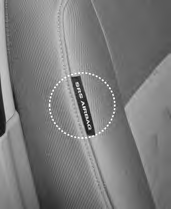 Poznávání Vašeho vozu SAA00/SAA0 SAA Boční airbag* Boční airbagy jsou uloženy na levé straně u sedadla řidiče a na pravé straně u sedadla předního cestujícího.