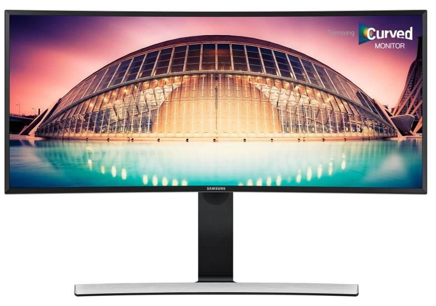 Portfolio prohnutých monitorů společnosti Samsung pro rok 2015 zahrnuje: Série SE790C Monitor SE790C s úhlopříčkou 29 palců je vlajkovou lodí společnosti Samsung v oblasti prohnutých monitorů.