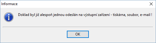 Postup nastavení kontroly tisku: 1. hlavní okno systému menu Nástroje / Možnosti systému / Parametry firmy a výchozí hodnoty zde na záložce Ostatní IV.