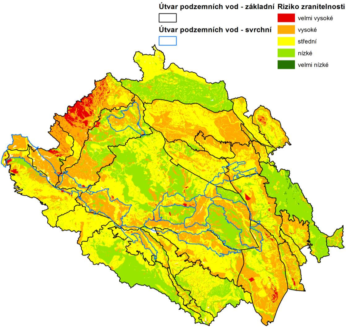 Srovnání s předchozím vymezením Od předchozího vymezení nedošlo k žádným změnám s výjimkou rozdělení útvarů do dílčích povodí (v minulých plánech oblast povodí Horního a středního Labe zahrnovala