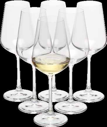 Risotto s hubami a tymiánom... Moreton 6 0380020ZH1 Sada šiestich vysokých elegantných pohárov Bohemia Crystal na biele víno (250 ml), balená v darčekovej krabičke.