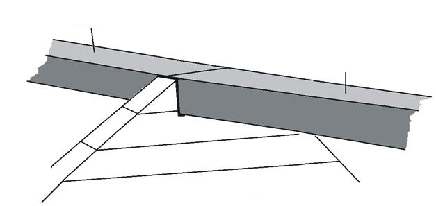 4.6. Krokve: Krokve se musí instalovat do horizontální polohy vložením do předem připraveného montážního prostoru.