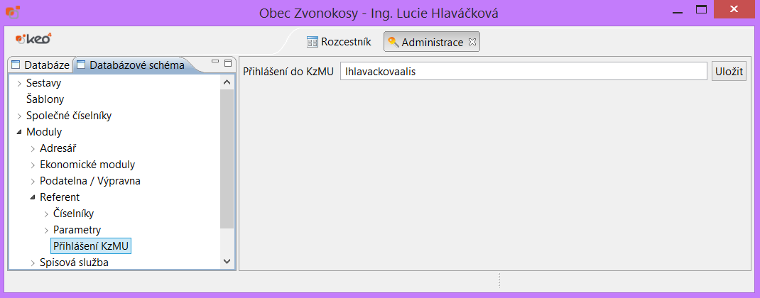 Konverze z moci úřední Uživatel musí mít právo na KzMU. Je třeba založit uživatele webových služeb typu Autentizace i autorizace pokud už není založen pro CzechPOINT.