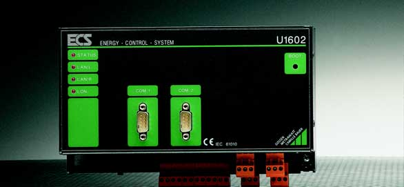 ENERGY CONTROL SYSTEM SumarizaÎnapple mikrostanice U1602 SumarizaÎnapple mikrostanice U1602 je navr ena na p ipojenapple dvou PC pracoviö k ECS-LAN.