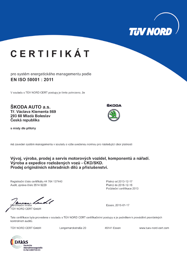 Certifikace Integrovaný systém řízení (IMS) QMS = systém řízení kvality dle EN ISO 9001 EMS = systém environmentálního řízení dle EN ISO 14001 ISMS = systém řízení bezpečnosti informací dle ISO 27001