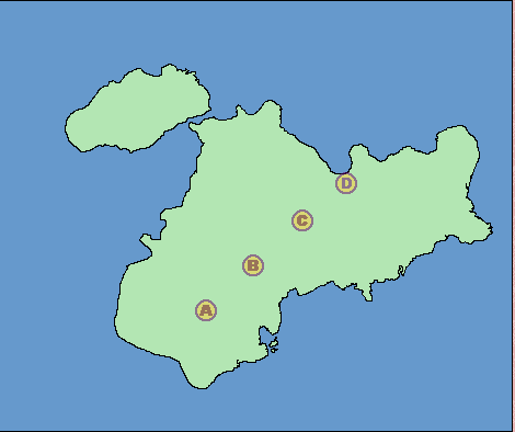 Gersmehlovo prostorové/geografické myšlení Obecný/modelový