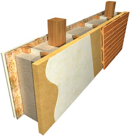 DOMY ATREA bydlet lépe SKLADBA OBVODOVÉ STĚNY Konstrukce certifikovaný stavební systém Povrchová úprava malba, keramický obklad, hliněná omítka atd.