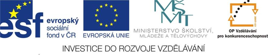 Integrovaná střední škola, Hodonín, Lipová alej 21, 695 03 Hodonín Registrační číslo Označení DUM Ročník Tematická oblast a předmět CZ.1.07/1.5.00/34.0412 VY_32_INOVACE_Úč24.