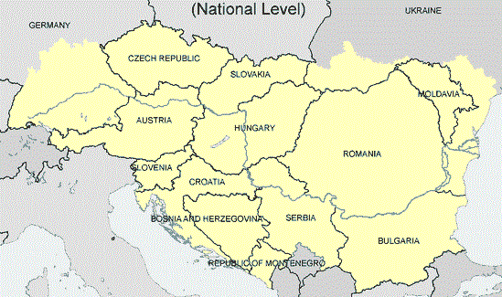 Vznik programu Rozdělení OP SEE na 3 následníky OP CZ zahrnuta do nově vznikajícího programu Interreg DANUBE Region: 14 států/ přes 100 mil.