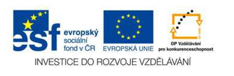 Číslo projektu Název školy Předmět CZ.1.07/1.5.00/34.