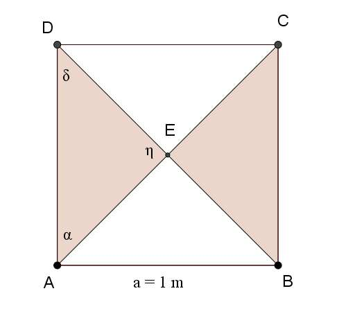 Výchozí text a obrázek k úloze 10 Je dána úsečka AB 10 Sestrojte rovnoramenný pravoúhlý trojúhelník ABC s přeponou AB. Symetrická řešení v polorovinách daných přímkou AB považujeme za totožná.