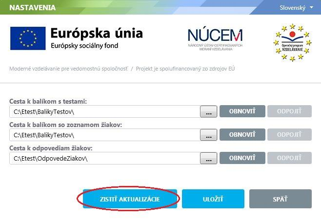 Pokyny pre IT administrátora Maturity online offline aj online forma Strana 8 / 22 3.1.