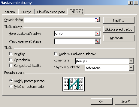 taktiež nie je potrebné tlačiť nevyplnené riadky odd. I. a IV.