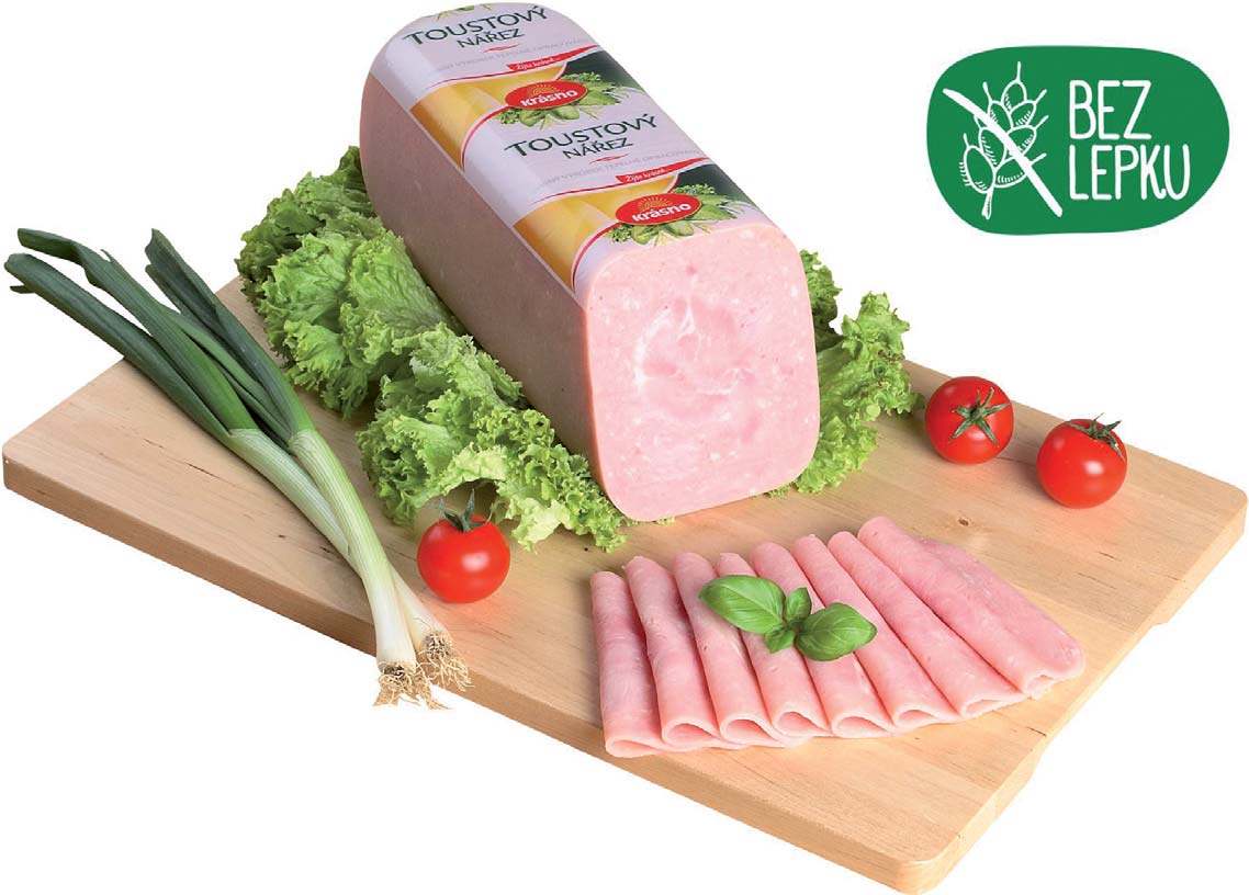 Toustový nářez* 9 90 cena za Debrecínské párky* 75% masa Špekáček k tradiční Slovenský salám* Bivoj vázaný* Krahulík Šunkový zauzený salám* 11 90 cena za 8 90 cena