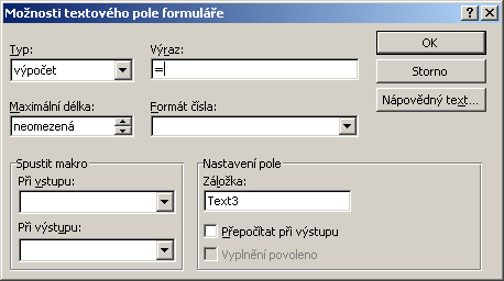 Podklady pre vytvorenie dotazníka Pre potreby tvorby formulára si otvorte MS Word a zapnite si panel Formuláre (pozri Obr. 1) cez menu Zobraziť Panely s nástrojmi - Formuláre. Obr.1: Panel Formuláre Na tvorbu formulára sa používajú prvé tri ikony Panela.