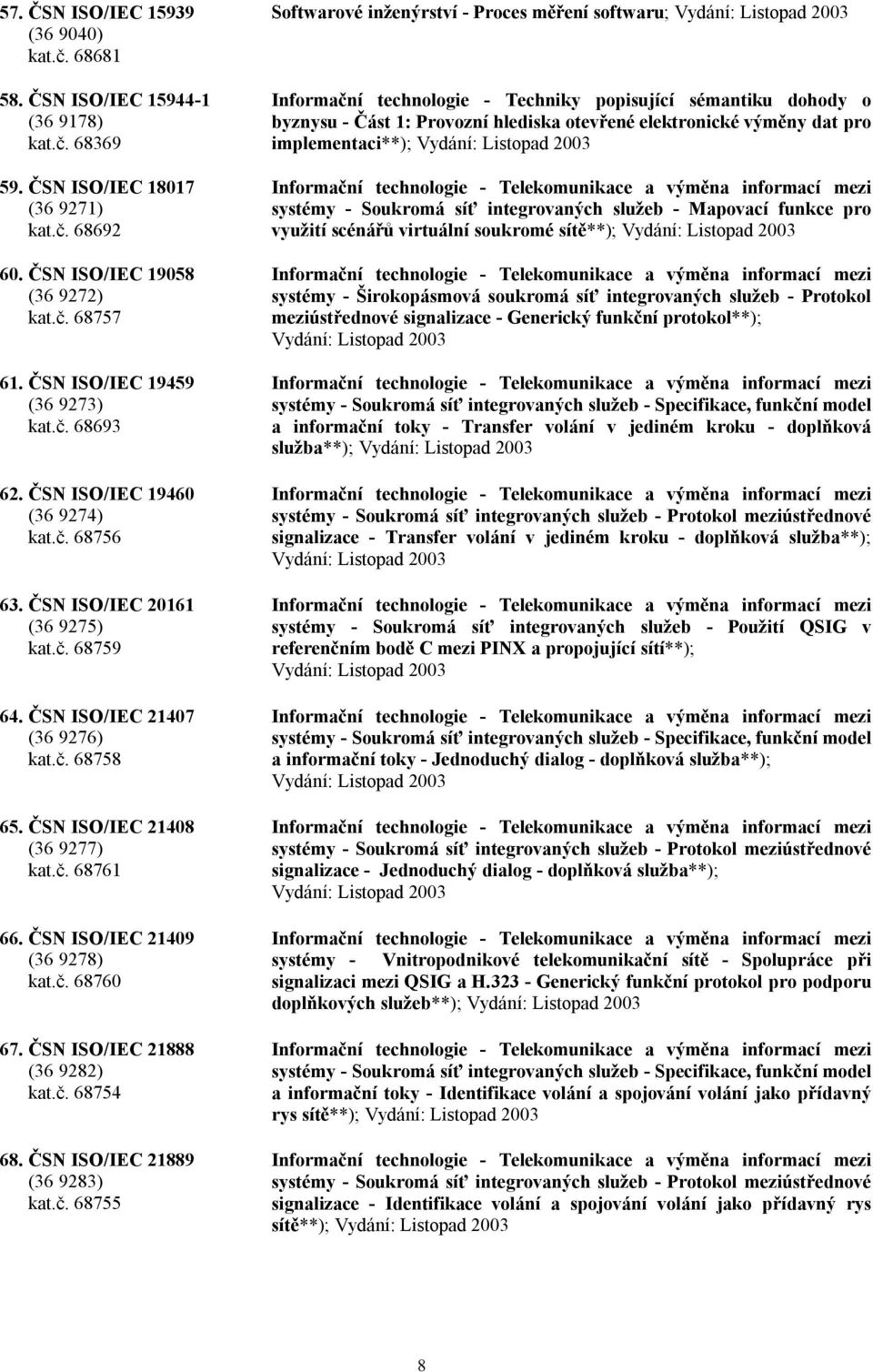 ČSN ISO/IEC 21408 (36 9277) kat.č.