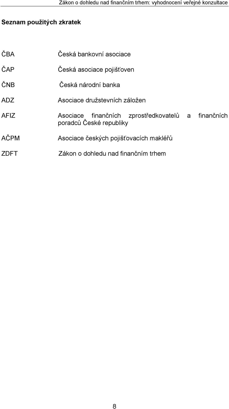 Asociace finančních zprostředkovatelů a finančních poradců České republiky