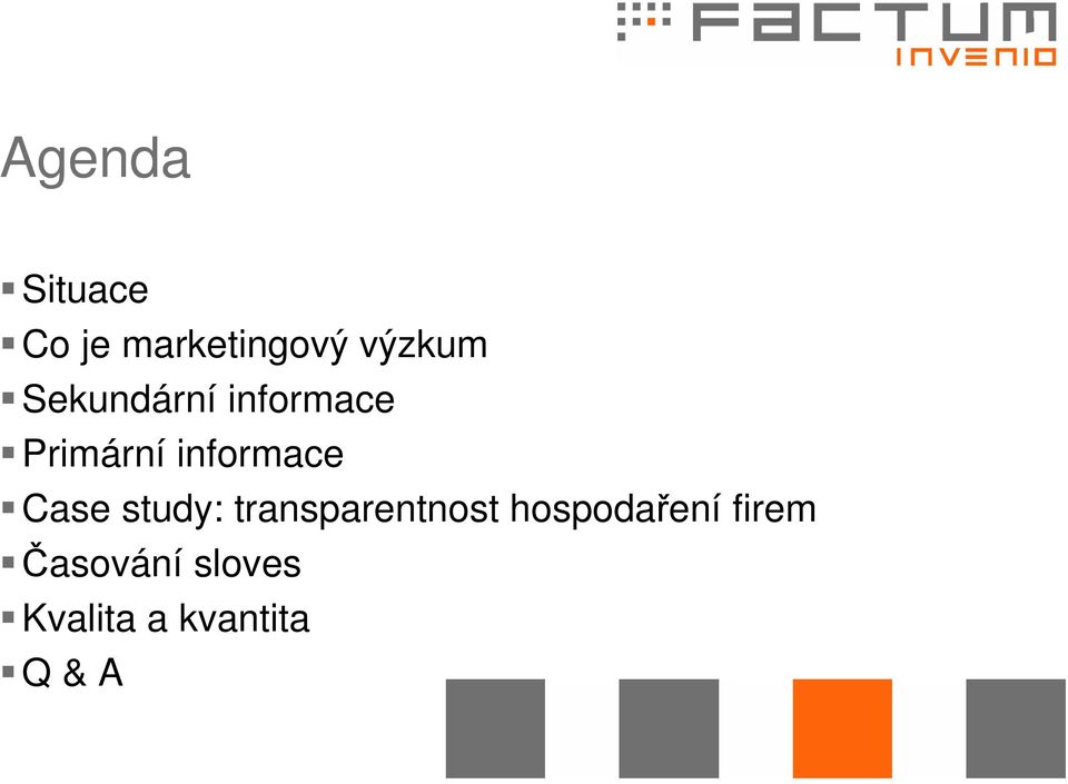 Case study: transparentnost hospodaření