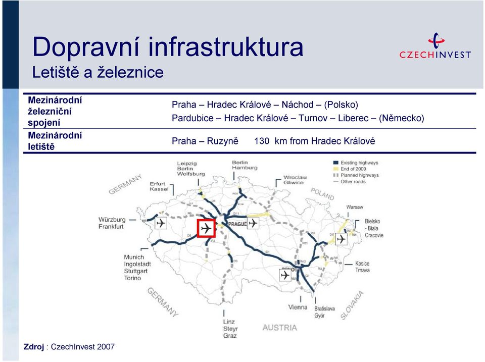 Náchod (Polsko) Pardubice Hradec Králové Turnov Liberec