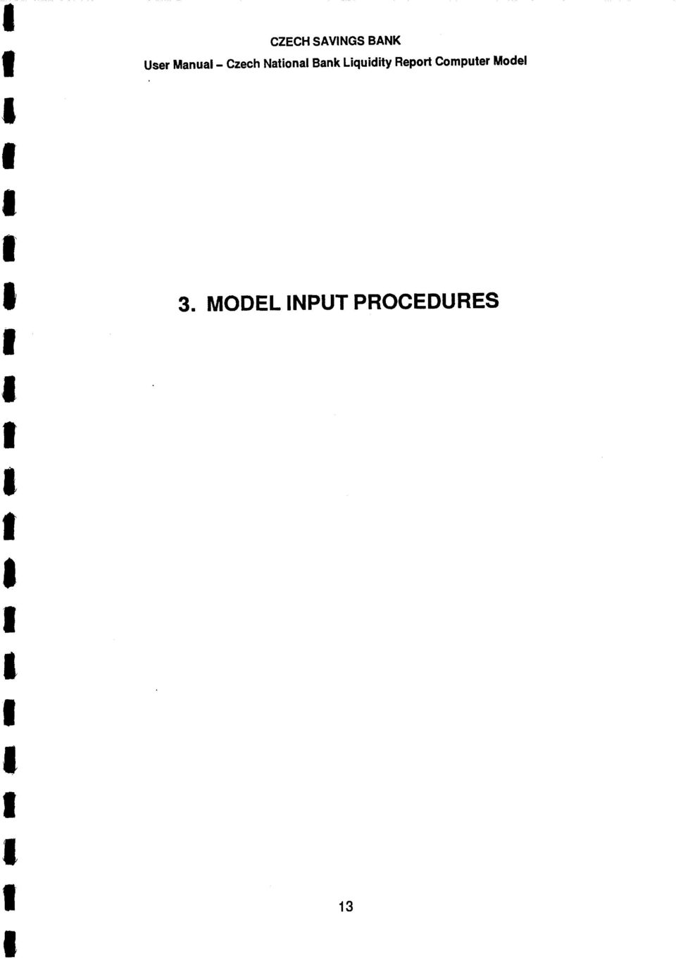 Liquidity Report Computer