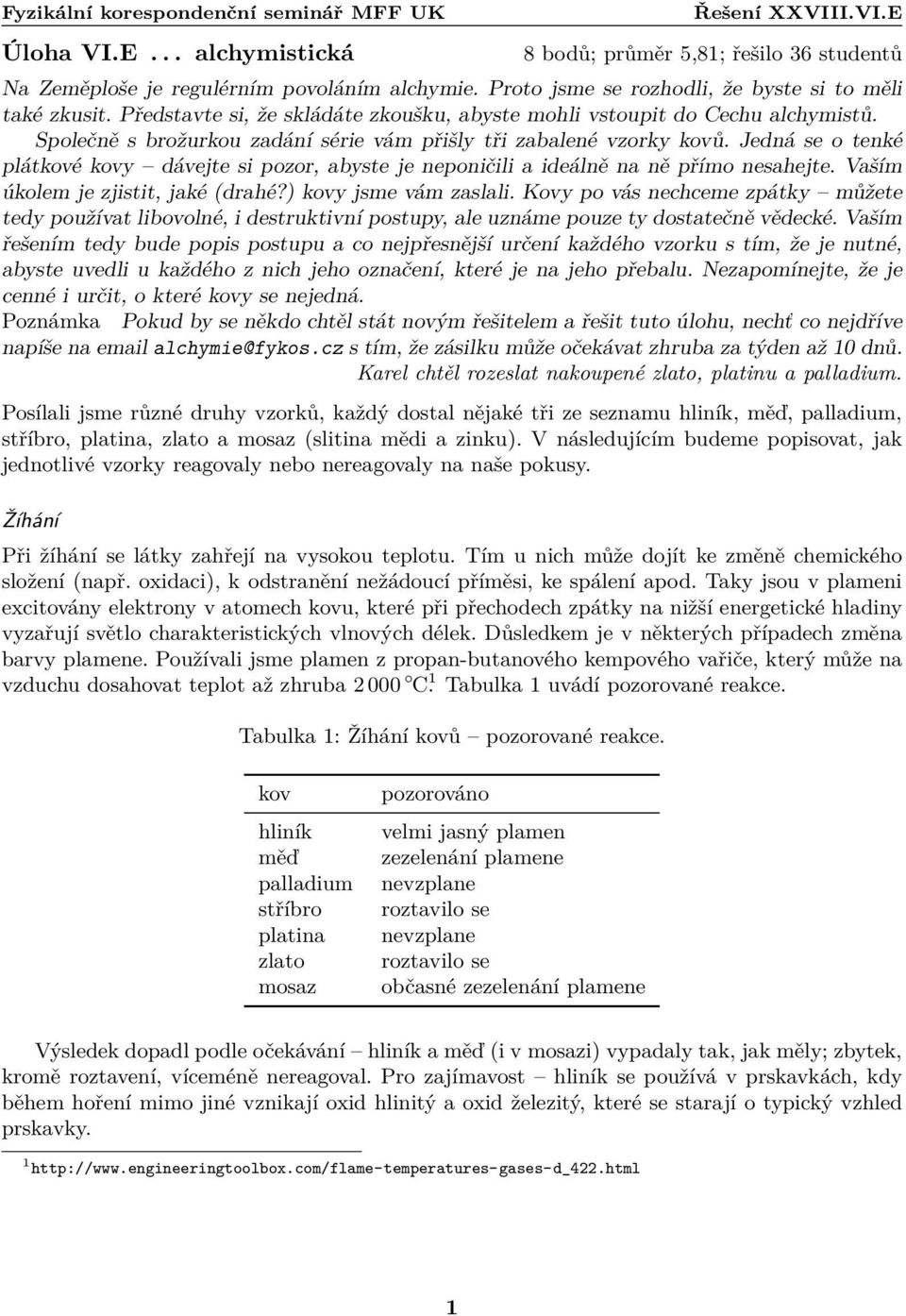 Jedná se o tenké plátkové kovy dávejte si pozor, abyste je neponičili a ideálně na ně přímo nesahejte. Vaším úkolem je zjistit, jaké (drahé?) kovy jsme vám zaslali.