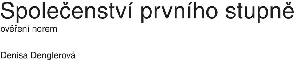 ověření norem