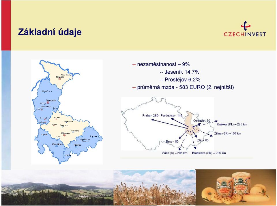 Jeseník 14,7% -- Prostějov