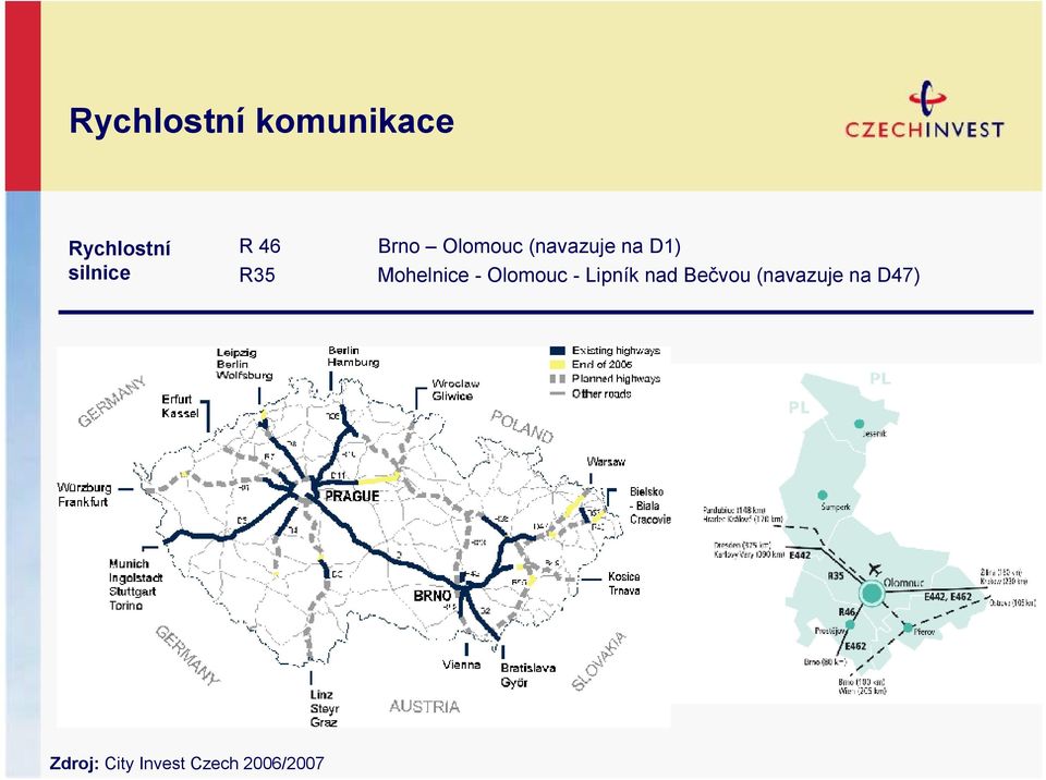 Mohelnice - Olomouc - Lipník nad Bečvou