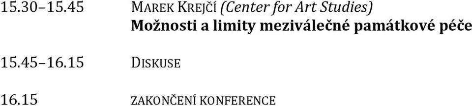 Studies) Možnosti a limity