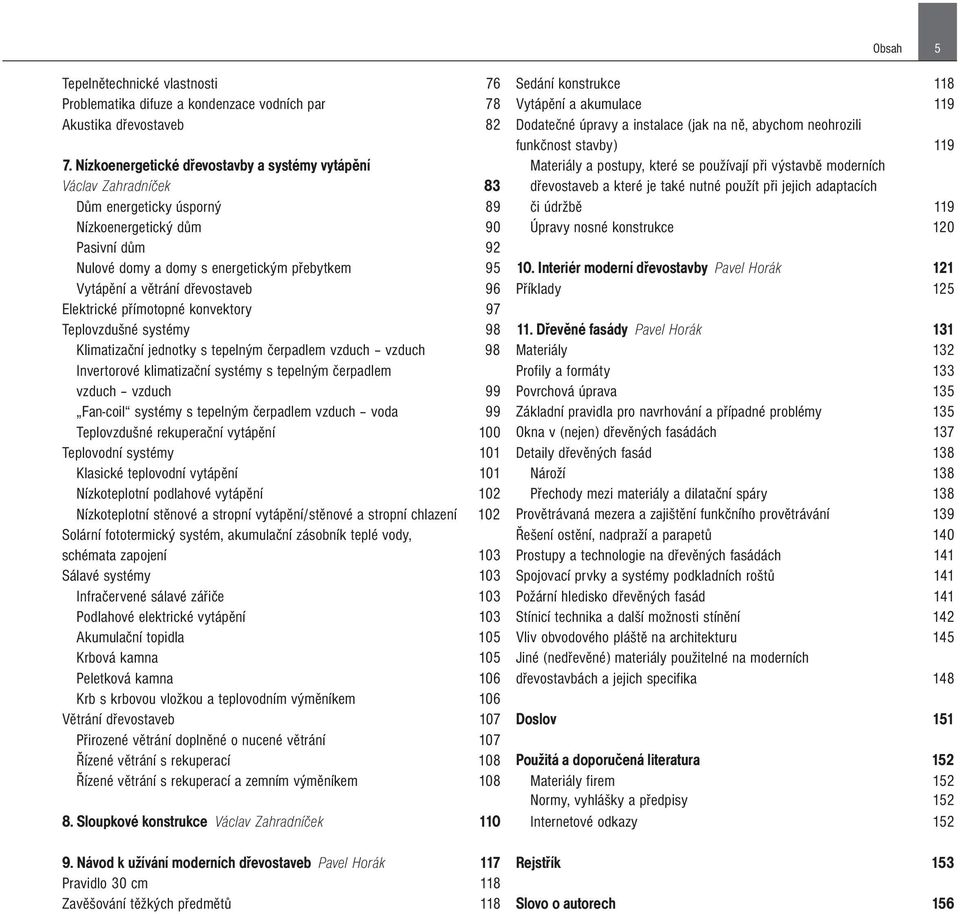 větrání dřevostaveb 96 Elektrické přímotopné konvektory 97 Teplovzdušné systémy 98 Klimatizační jednotky s tepelným čerpadlem vzduch vzduch 98 Invertorové klimatizační systémy s tepelným čerpadlem