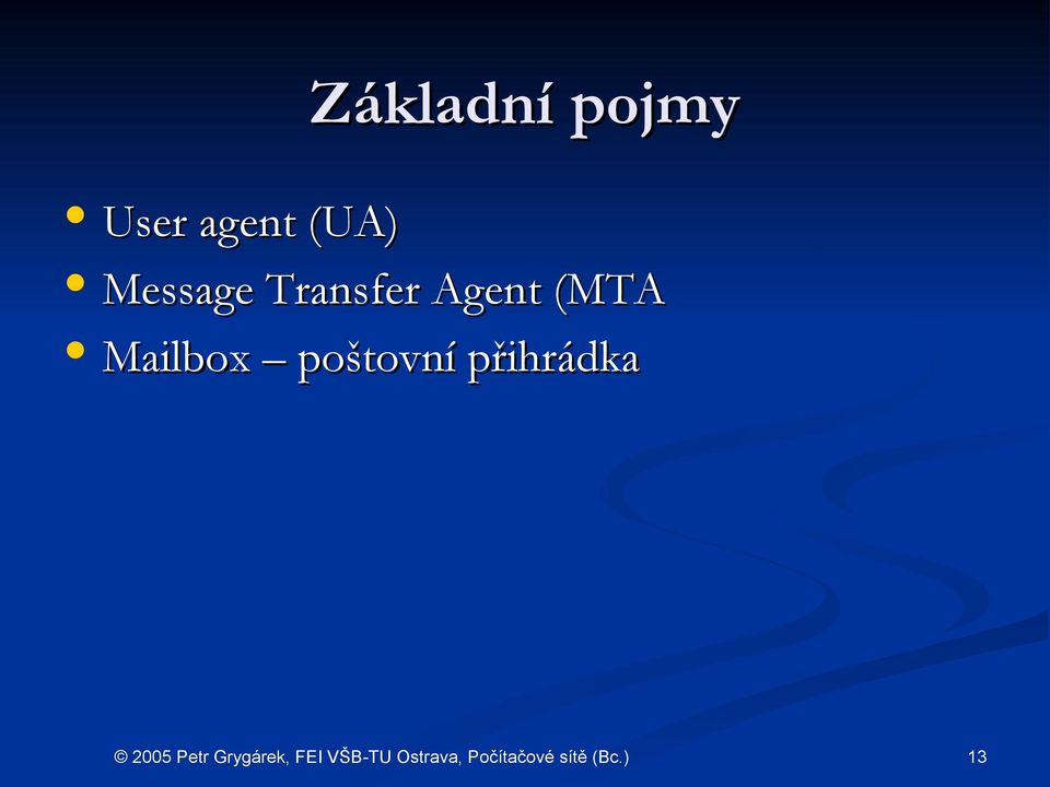 Transfer Agent (MTA